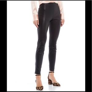 Antonio Melani Terri Genuine Leather Skinny Pants